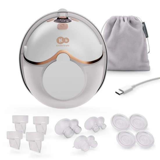Muttermilchpumpe Single Hands-free Mamaflow Gold Muttermilchpumpe Single Hands-free Mamaflow Gold Kinderkraft KEMAFL00GLD0000