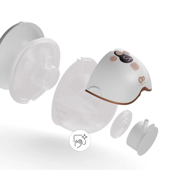 Muttermilchpumpe Single Hands-free Mamaflow Gold Muttermilchpumpe Single Hands-free Mamaflow Gold Kinderkraft KEMAFL00GLD0000