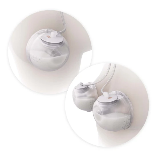 Milchpumpe Double Hands-free Gentle Flow Gold + CHICCO Stilleinlagen 30 Stück Milchpumpe Double Hands-free Gentle Flow Gold + CHICCO Stilleinlagen 30 Stück Kinderkraft VP-F198232