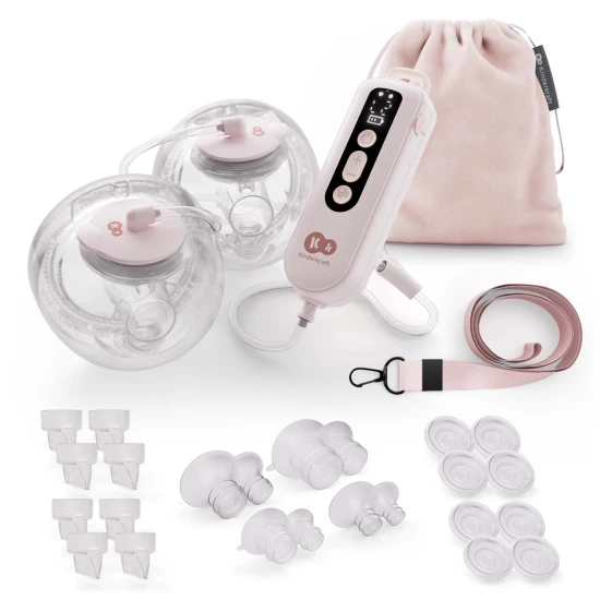 Milchpumpe Double Hands-free Gentle Flow Pink + CHICCO Stilleinlagen 30 Stück Milchpumpe Double Hands-free Gentle Flow Pink + CHICCO Stilleinlagen 30 Stück Kinderkraft VP-F198231