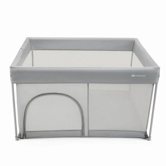 Klappbares Laufgitter Ziki Light Grey Kinderkraft KLZIKI00GRY0000