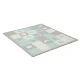 Puzzle-Schaumstoffmatte Luno Shapes 185 x 165 cm Mint, 30ks, Premium Puzzle-Schaumstoffmatte Luno Shapes 185 x 165 cm Mint, 30ks, Premium Kinderkraft KPLUSH00MIN0000