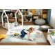 Puzzle-Schaumstoffmatte Luno Shapes 185 x 165 cm Yellow, 30ks, Premium Kinderkraft KPLUSH00YEL0000