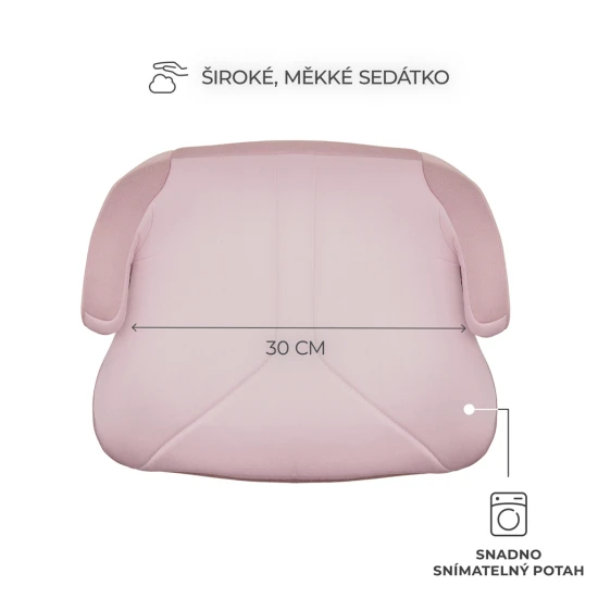 Sitzerhöhung I-Boost 2 (125-150 cm) Pink Kinderkraft KCIBOO02PNK0000
