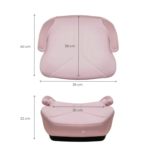 Sitzerhöhung I-Boost 2 (125-150 cm) Pink Kinderkraft KCIBOO02PNK0000