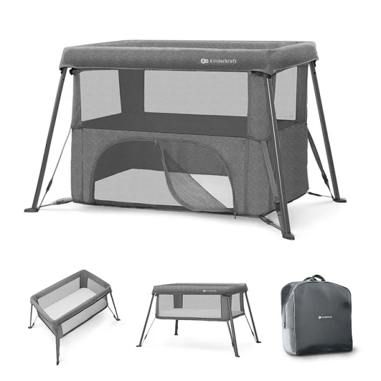 Reisebett Cami Grey Reisebett Cami Grey Kinderkraft KLCAMI00GRY0000