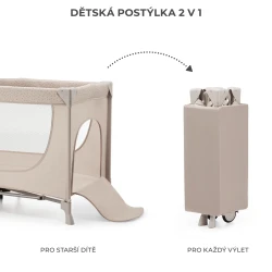 Reisebett Joy 2 Beige Reisebett Joy 2 Beige