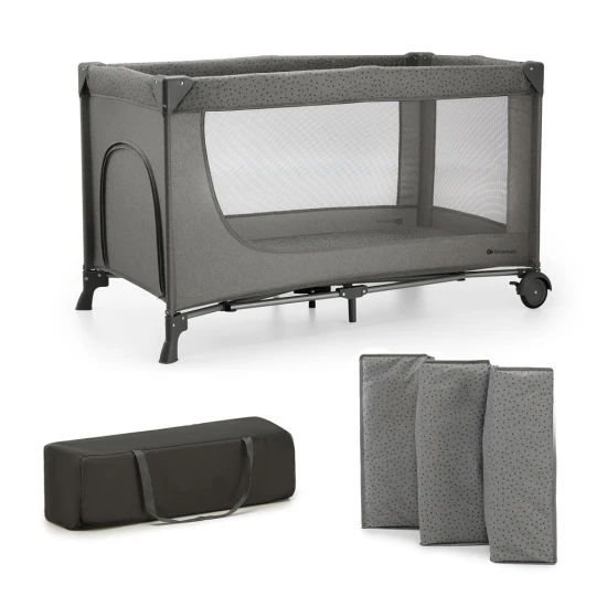 Reisebett Joy 2 Dark grey Reisebett Joy 2 Dark grey Kinderkraft KLJOY02DGR00000