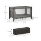 Reisebett Joy 2 Dark grey Reisebett Joy 2 Dark grey Kinderkraft KLJOY02DGR00000