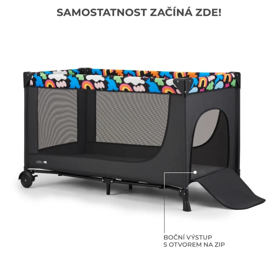 Reisebett Joy 2 Happy shapes Reisebett Joy 2 Happy shapes Kinderkraft KLJOY02HAP0000