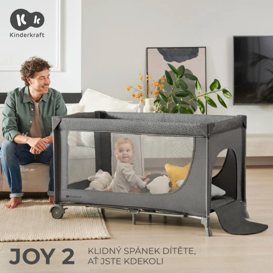Reisebett Joy 2 Happy shapes Reisebett Joy 2 Happy shapes Kinderkraft KLJOY02HAP0000