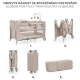 Reisebett Joy 2 mit Zubehör Beige Reisebett Joy 2 mit Zubehör Beige Kinderkraft KLJOY02BEG000AC