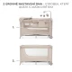 Reisebett Joy 2 mit Zubehör Beige Reisebett Joy 2 mit Zubehör Beige Kinderkraft KLJOY02BEG000AC