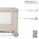 Reisebett Joy 2 mit Zubehör Beige Reisebett Joy 2 mit Zubehör Beige Kinderkraft KLJOY02BEG000AC