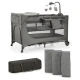 Reisebett Joy 2 mit Zubehör Dark grey Kinderkraft KLJOY02DGR000AC