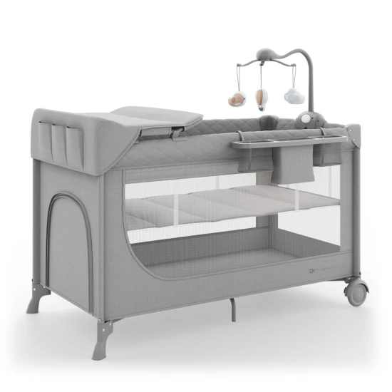 Reisebett Leody Up Grey mit Zubehör Reisebett Leody Up Grey mit Zubehör Kinderkraft KCLEODUPGRY00AC