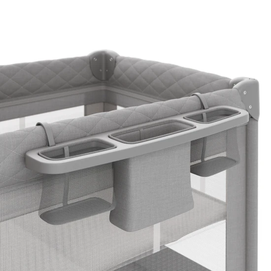 Reisebett Leody Up Grey mit Zubehör Reisebett Leody Up Grey mit Zubehör Kinderkraft KCLEODUPGRY00AC