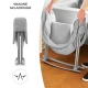 Kinderbett 3in1 Lovi Gray Kinderbett 3in1 Lovi Gray Kinderkraft KKLLOVIGRY0000