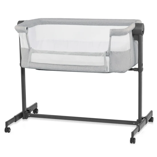 Verstellbares Kinderbett Nestee Up2 Light Grey Kinderkraft KLNEE002LGR0000