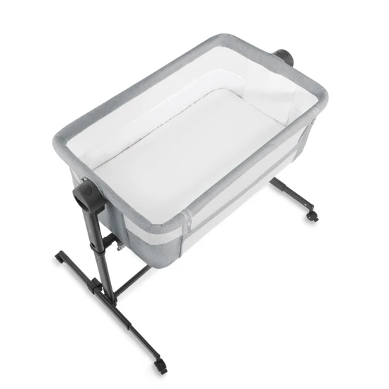 Verstellbares Kinderbett Nestee Up2 Light Grey Kinderkraft KLNEE002LGR0000