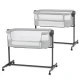 Verstellbares Kinderbett Nestee Up2 Light Grey Kinderkraft KLNEE002LGR0000