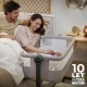 Verstellbares Kinderbett Nestee Up2 Light Grey Kinderkraft KLNEE002LGR0000