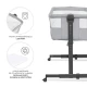 Verstellbares Kinderbett Nestee Up2 Light Grey Kinderkraft KLNEE002LGR0000