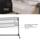 Verstellbares Kinderbett Nestee Up2 Light Grey Kinderkraft KLNEE002LGR0000