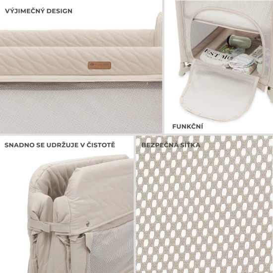 SELECT Reisebett Moon Dream Beige SELECT Reisebett Moon Dream Beige Kinderkraft KLMODR00BEG3000
