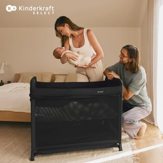 SELECT Reisebett Moon Dream Black SELECT Reisebett Moon Dream Black Kinderkraft KLMODR00BLK3000