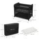 SELECT Reisebett Moon Dream Black SELECT Reisebett Moon Dream Black Kinderkraft KLMODR00BLK3000
