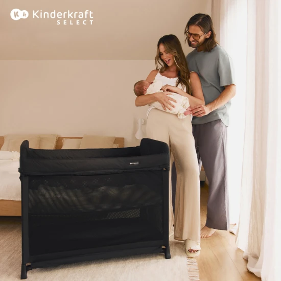 SELECT Reisebett Moon Dream Black SELECT Reisebett Moon Dream Black Kinderkraft KLMODR00BLK3000