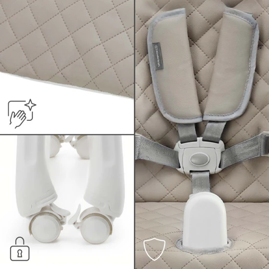 Hochstuhl 3in1 Tulo Beige Kinderkraft KHTULO00BEG0000