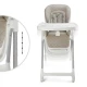 Hochstuhl 3in1 Tulo Beige Kinderkraft KHTULO00BEG0000