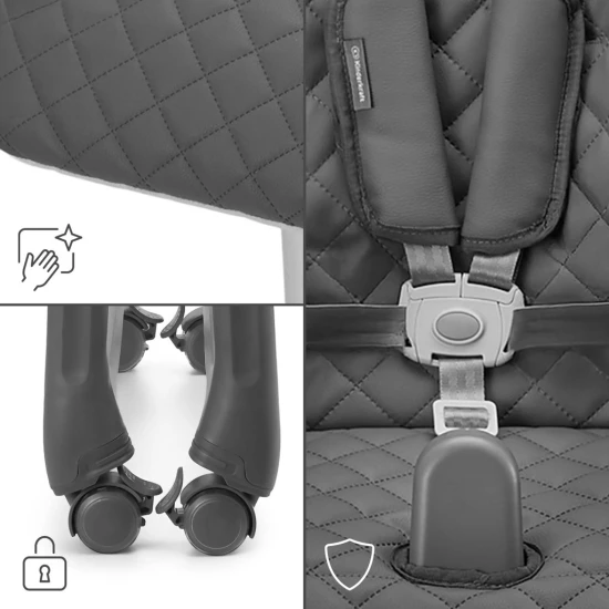 Hochstuhl 3in1 Tulo Grey Kinderkraft KHTULO00GRY0000