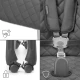 Hochstuhl 3in1 Tulo Grey Kinderkraft KHTULO00GRY0000