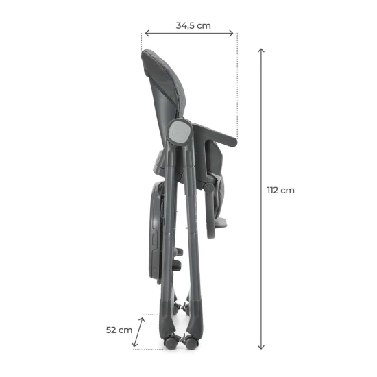 Hochstuhl 3in1 Tulo Grey Kinderkraft KHTULO00GRY0000