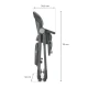 Hochstuhl 3in1 Tulo Grey Kinderkraft KHTULO00GRY0000