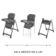 Hochstuhl 3in1 Tulo Grey Kinderkraft KHTULO00GRY0000