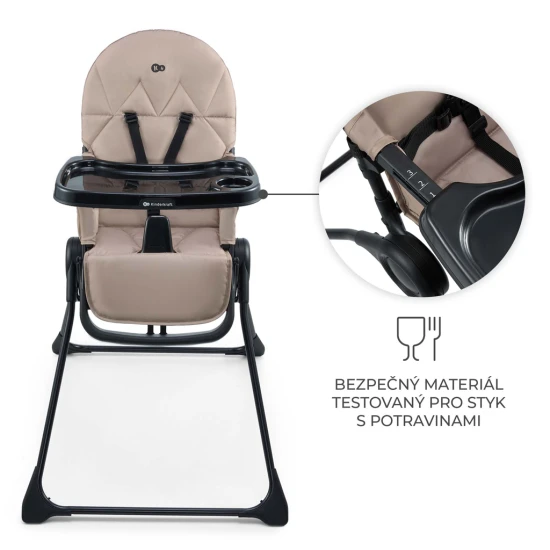 Hochstuhl Binci Beige Kinderkraft KHBINC00BEG0000