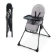 Hochstuhl Binci Grey Kinderkraft KHBINC00GRY0000