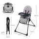 Hochstuhl Binci Grey Kinderkraft KHBINC00GRY0000