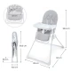 Hochstuhl Binci Light Grey Kinderkraft KHBINC00LGR0000