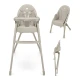 Hochstuhl Dinnly 2in1 Beige Kinderkraft KHDINN00BEG0000