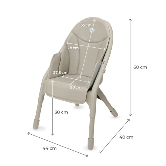 Hochstuhl Dinnly 2in1 Beige Kinderkraft KHDINN00BEG0000