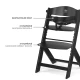 Hochstuhl Enock Black Hochstuhl Enock Black Kinderkraft KHENOC00BLK0000