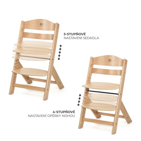 Hochstuhl Enock Black Hochstuhl Enock Black Kinderkraft KHENOC00BLK0000