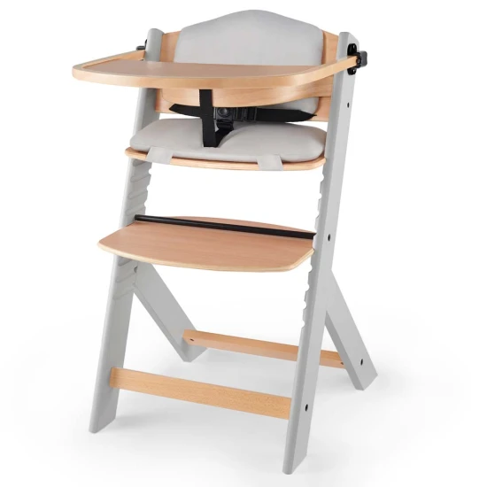 Hochstuhl Enock gepolstert Grey wooden, Premium Hochstuhl Enock gepolstert Grey wooden, Premium Kinderkraft KHENOC0PGRY0000
