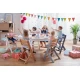 Hochstuhl Enock gepolstert Grey wooden, Premium Hochstuhl Enock gepolstert Grey wooden, Premium Kinderkraft KHENOC0PGRY0000