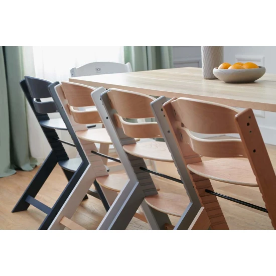 Hochstuhl Enock gepolstert Grey wooden, Premium Hochstuhl Enock gepolstert Grey wooden, Premium Kinderkraft KHENOC0PGRY0000